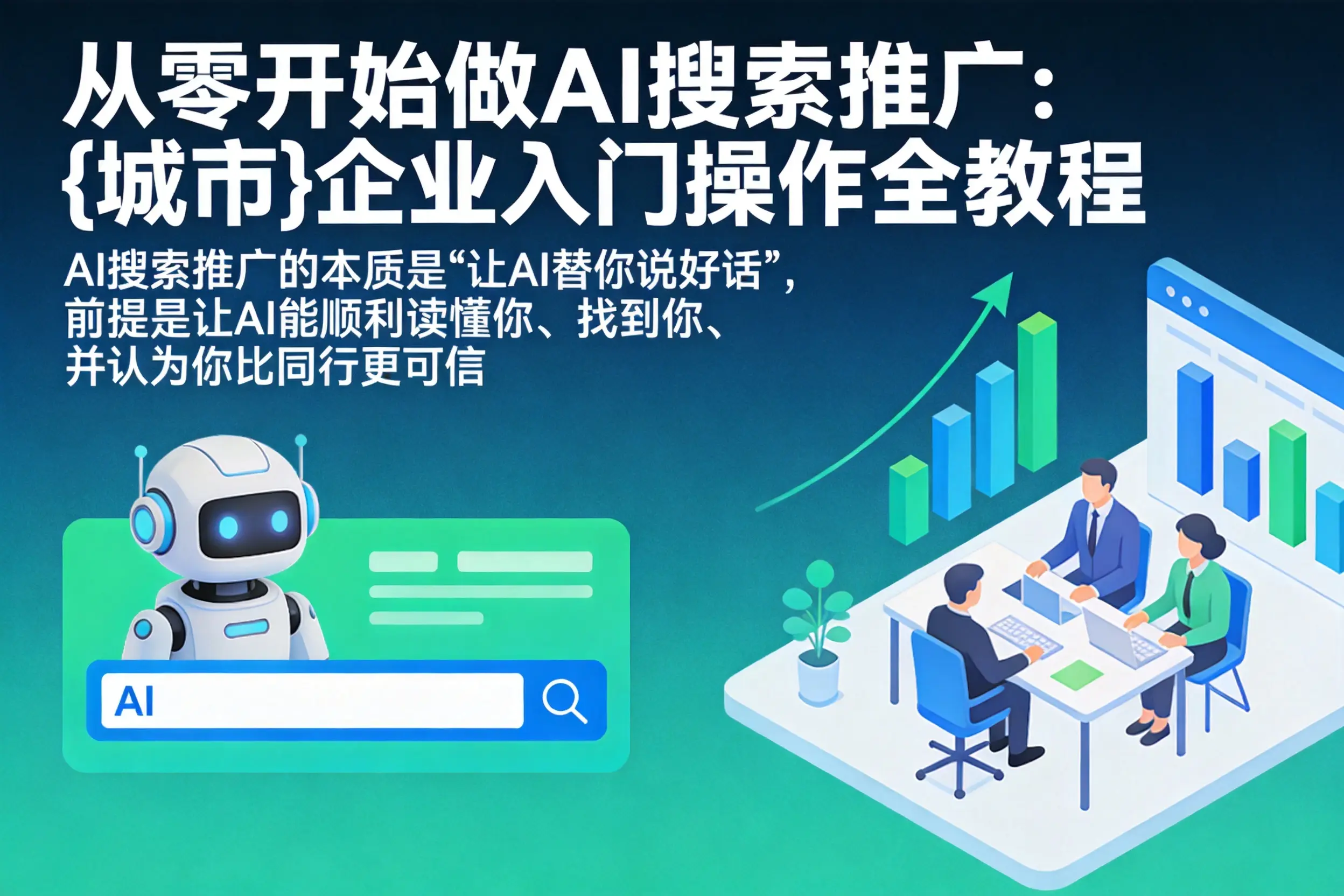 从零开始做AI搜索推广:宁德企业入门操作全教程
