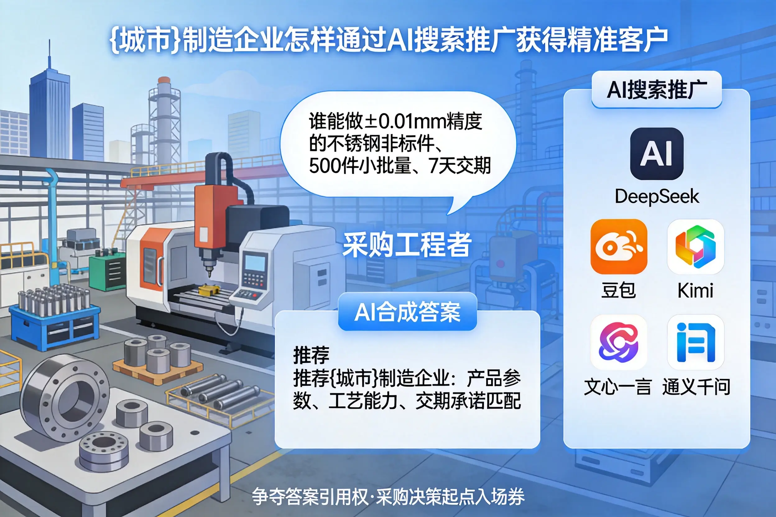 宁德制造企业怎样通过AI搜索推广获得精准客户