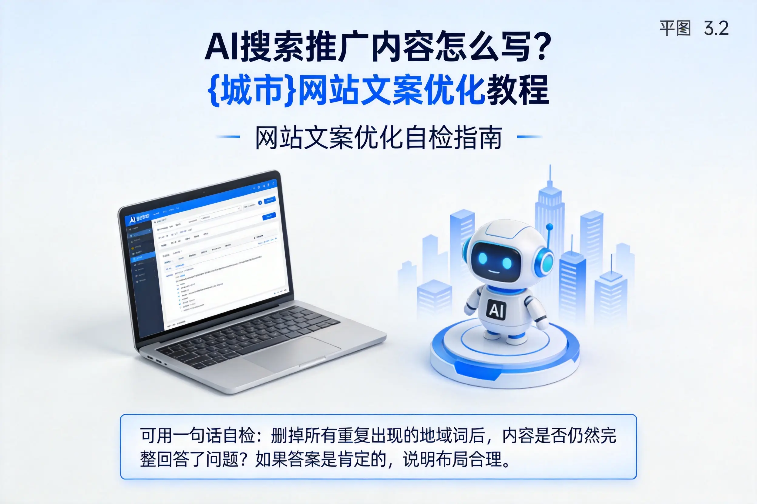 AI搜索推广内容怎么写?宁德网站文案优化教程