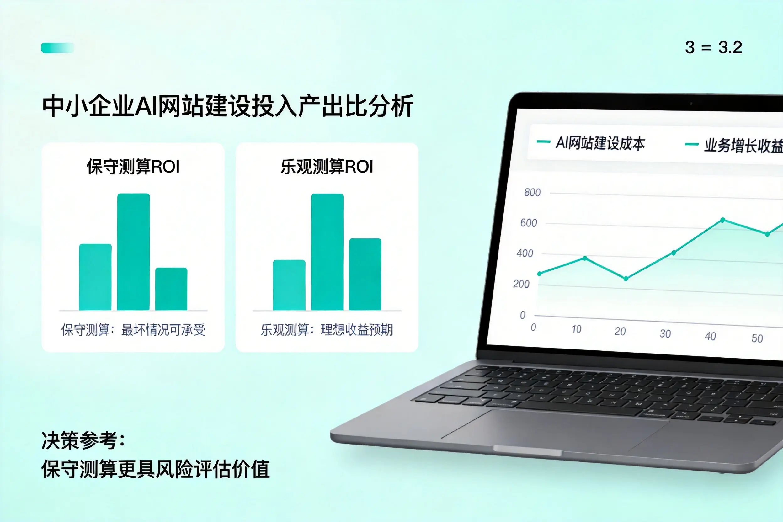 宁德中小企业AI网站建设投入产出比怎么算?先看这份分析